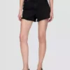 4" Mid Rise, ultraweiche, locker sitzende Shorts mit abgeschnittenem Saum