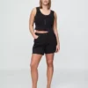 4" Mid Rise, ultraweiche, locker sitzende Shorts mit abgeschnittenem Saum