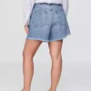 4" Mid Rise, ultraweiche, locker sitzende Shorts mit abgeschnittenem Saum