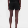 4" Shorts aus Leinenmischung mit mittlerer Leibhöhe
