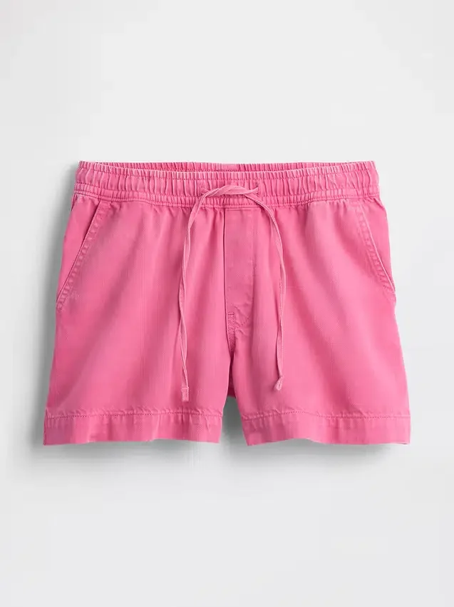 4" ultraweiche Denim-Easy-Shorts