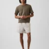 5,5" Lässige Shorts aus Leinenmischung