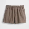 5,5" Lässige Shorts aus Leinenmischung
