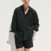5,5" Lässige Shorts aus Leinenmischung