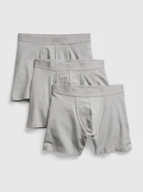 5" Boxershorts aus Bio-Stretch-Baumwolle (3er-Pack)