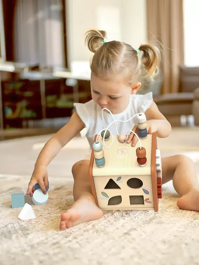 5-in-1-Aktivitätswürfel für Kleinkinder