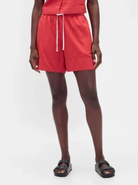 6″ Easy-Shorts aus Leinenmischung