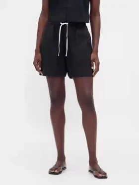 6″ Easy-Shorts aus Leinenmischung
