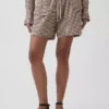 6" Easy-Shorts aus Leinenmischung