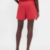 6" Easy-Shorts aus Leinenmischung