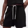 6" Easy-Shorts aus Leinenmischung