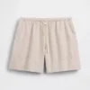 6" Easy-Shorts aus Leinenmischung