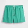 6" Easy-Shorts aus Leinenmischung