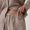6" Easy-Shorts aus Leinenmischung
