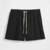 6" Easy-Shorts aus Leinenmischung