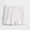 6" Easy-Shorts aus Leinenmischung