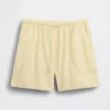 6" Easy-Shorts aus Leinenmischung