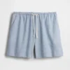 6" Easy-Shorts aus Leinenmischung