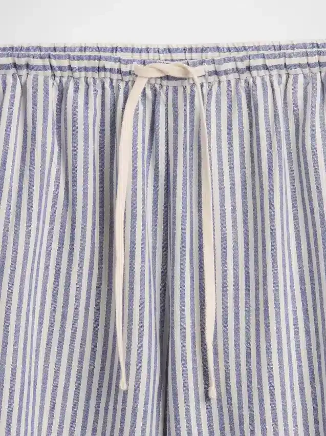6" Easy-Shorts aus Leinenmischung