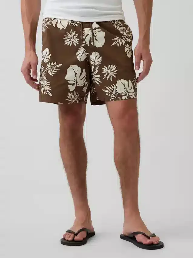 6" lockere Badehose
