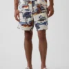 6" lockere Badehose