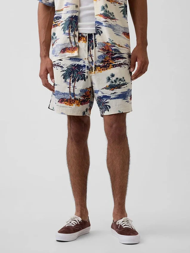 6" lockere Badehose