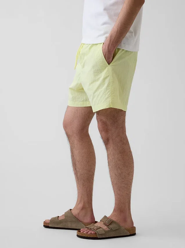 6" lockere Badehose