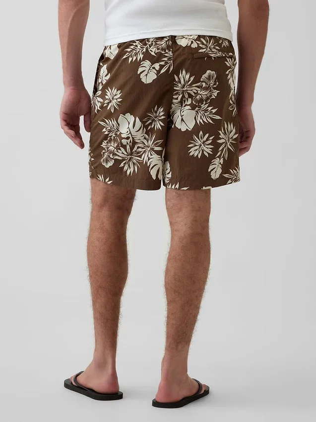 6" lockere Badehose