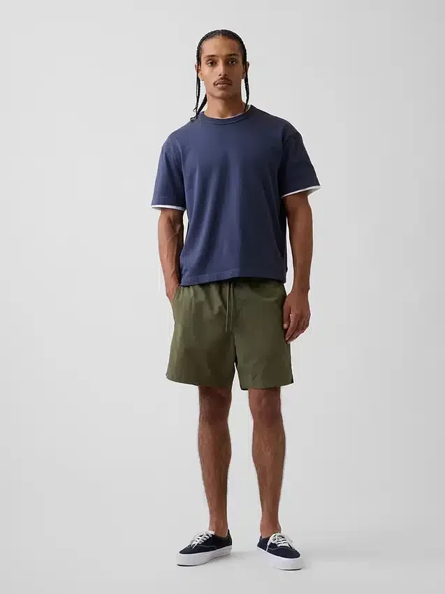 6" lockere Badehose