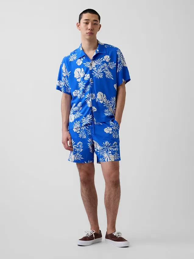 6" lockere Badehose