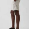7,5" Shorts aus Leinen-Baumwoll-Mischung