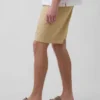 7,5" Shorts aus Leinen-Baumwoll-Mischung