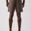 7,5" Shorts aus Leinen-Baumwoll-Mischung