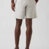 7,5" Shorts aus Leinen-Baumwoll-Mischung