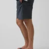 7" Poplin-Shorts in lockerer Passform
