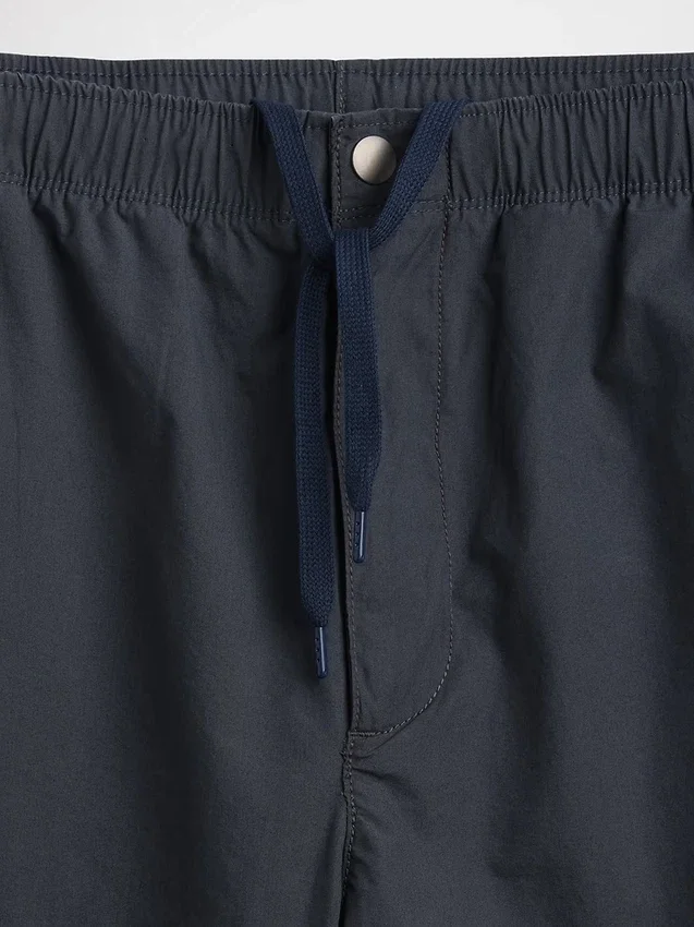 7" Poplin-Shorts in lockerer Passform