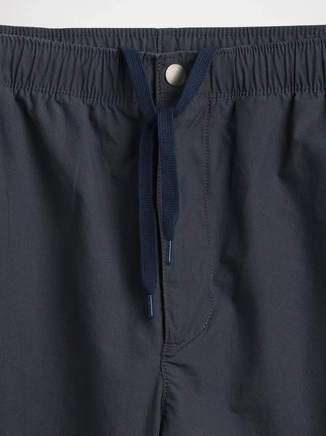 7" Poplin-Shorts in lockerer Passform