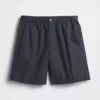 7" Poplin-Shorts in lockerer Passform
