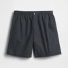 7" Poplin-Shorts in lockerer Passform
