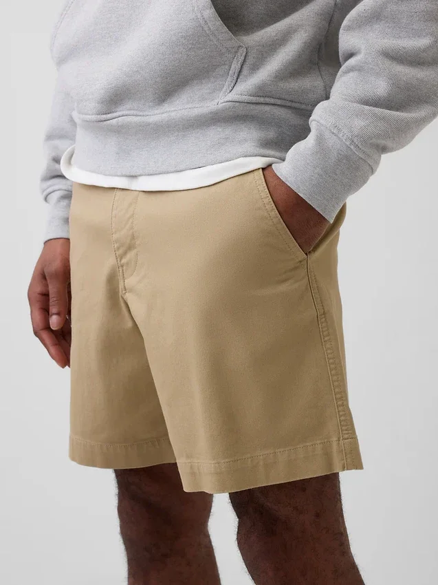 7" Shorts in lockerer Passform