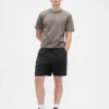 7" strukturierte Easy-Shorts