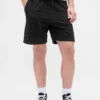 7" strukturierte Easy-Shorts