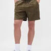 7" strukturierte Easy-Shorts
