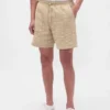 7" strukturierte Easy-Shorts