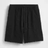 7" strukturierte Easy-Shorts