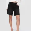 8" Bermuda-Shorts aus Denim im 90er-Jahre-Stil mit mittlerer Leibhöhe