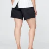 8" Bermuda-Shorts aus Denim im 90er-Jahre-Stil mit mittlerer Leibhöhe