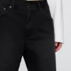 8" Bermuda-Shorts aus Denim im 90er-Jahre-Stil mit mittlerer Leibhöhe