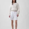 8" Bermuda-Shorts mit mittlerer Leibhöhe, ultrweiche, lockere Passform