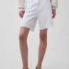8" Bermuda-Shorts mit mittlerer Leibhöhe, ultrweiche, lockere Passform